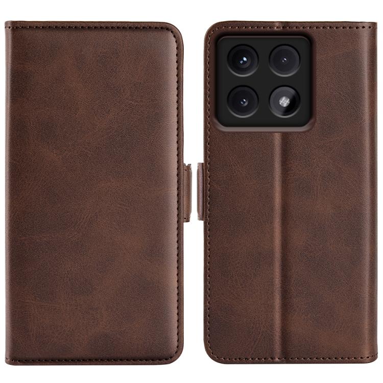 Dual-side Magnetic Buckle Horizontal Flip Leather Phone Case, For Xiaomi Redmi Note 14 5G, For Xiaomi Redmi Note 14 Pro+, For Xiaomi Redmi Note 14 Pro 5G, For Xiaomi 14T Pro, For Xiaomi 14T, For Xiaomi Redmi 14C 4G, For Xiaomi Redmi K70 Ultra          ...