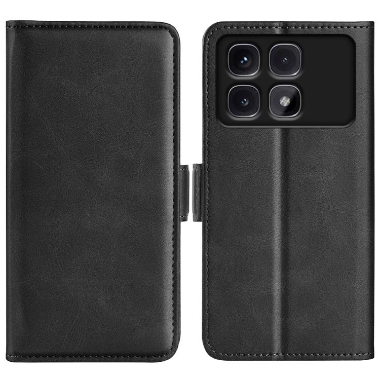 Dual-side Magnetic Buckle Horizontal Flip Leather Phone Case, For Xiaomi Redmi Note 14 5G, For Xiaomi Redmi Note 14 Pro+, For Xiaomi Redmi Note 14 Pro 5G, For Xiaomi 14T Pro, For Xiaomi 14T, For Xiaomi Redmi 14C 4G, For Xiaomi Redmi K70 Ultra          ...