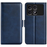 Dual-side Magnetic Buckle Horizontal Flip Leather Phone Case, For Xiaomi Redmi Note 14 5G, For Xiaomi Redmi Note 14 Pro+, For Xiaomi Redmi Note 14 Pro 5G, For Xiaomi 14T Pro, For Xiaomi 14T, For Xiaomi Redmi 14C 4G, For Xiaomi Redmi K70 Ultra          ...