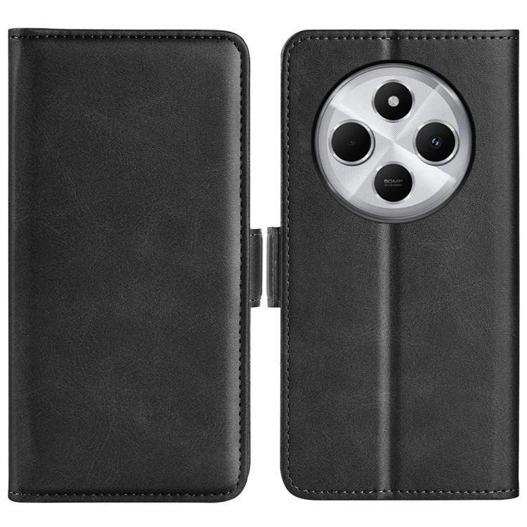 Dual-side Magnetic Buckle Horizontal Flip Leather Phone Case, For Xiaomi Redmi Note 14 5G, For Xiaomi Redmi Note 14 Pro+, For Xiaomi Redmi Note 14 Pro 5G, For Xiaomi 14T Pro, For Xiaomi 14T, For Xiaomi Redmi 14C 4G, For Xiaomi Redmi K70 Ultra          ...