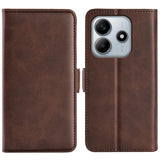 Dual-side Magnetic Buckle Horizontal Flip Leather Phone Case, For Redmi Note 14 4G 163.25mm, For Xiaomi 15 Pro, For Xiaomi 15, For Xiaomi Redmi Note 14 5G, For Xiaomi Redmi Note 14 Pro+, For Xiaomi Redmi Note 14 Pro 5G, For Xiaomi 14T Pro, For Xiaomi 1...
