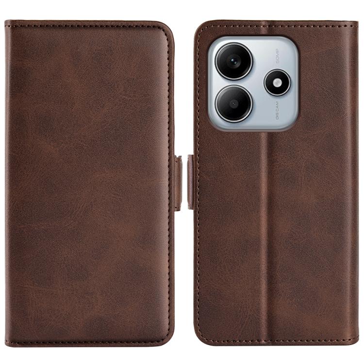 Dual-side Magnetic Buckle Horizontal Flip Leather Phone Case, For Redmi Note 14 4G 163.25mm, For Xiaomi 15 Pro, For Xiaomi 15, For Xiaomi Redmi Note 14 5G, For Xiaomi Redmi Note 14 Pro+, For Xiaomi Redmi Note 14 Pro 5G, For Xiaomi 14T Pro, For Xiaomi 1...