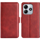 Dual-side Magnetic Buckle Horizontal Flip Leather Phone Case, For Xiaomi Redmi Note 14 5G, For Xiaomi Redmi Note 14 Pro+, For Xiaomi Redmi Note 14 Pro 5G, For Xiaomi 14T Pro, For Xiaomi 14T, For Xiaomi Redmi 14C 4G, For Xiaomi Redmi K70 Ultra          ...