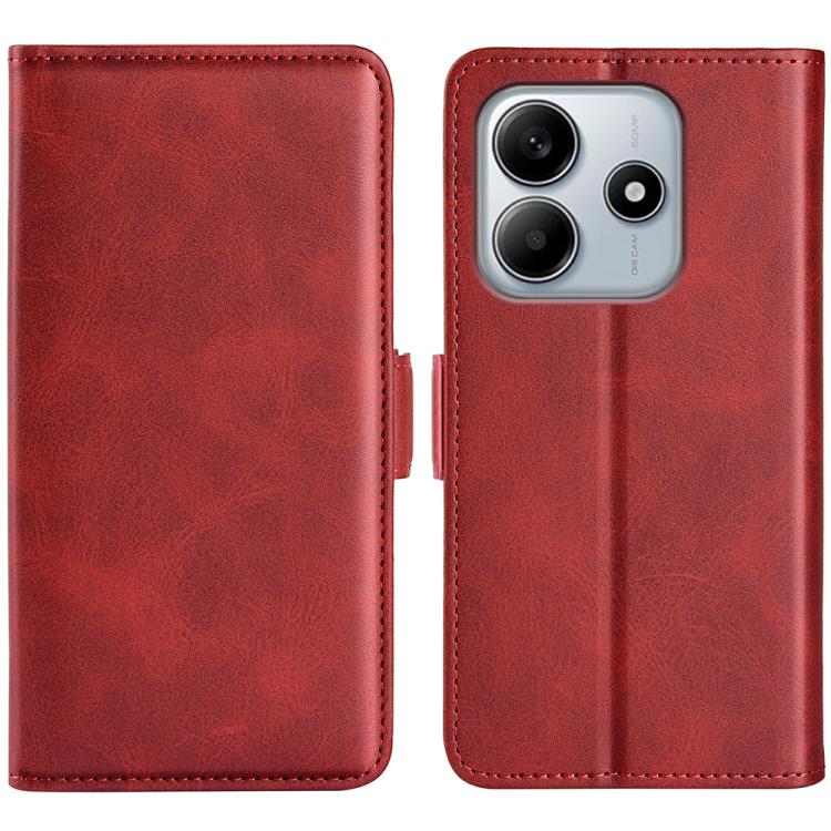 Dual-side Magnetic Buckle Horizontal Flip Leather Phone Case, For Xiaomi Redmi Note 14 5G, For Xiaomi Redmi Note 14 Pro+, For Xiaomi Redmi Note 14 Pro 5G, For Xiaomi 14T Pro, For Xiaomi 14T, For Xiaomi Redmi 14C 4G, For Xiaomi Redmi K70 Ultra          ...