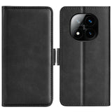 Dual-side Magnetic Buckle Horizontal Flip Leather Phone Case, For Xiaomi Redmi Note 14 5G, For Xiaomi Redmi Note 14 Pro+, For Xiaomi Redmi Note 14 Pro 5G, For Xiaomi 14T Pro, For Xiaomi 14T, For Xiaomi Redmi 14C 4G, For Xiaomi Redmi K70 Ultra          ...