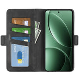 Dual-side Magnetic Buckle Horizontal Flip Leather Phone Case, For Redmi K80 / Poco F7 Pro