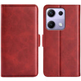 Dual-side Magnetic Buckle Horizontal Flip Leather Phone Case, For Redmi A5 4G 173.3mm, For Redmi Note 14S 4G, For Redmi Note 14 4G 164.84mm, For Xiaomi 15 Ultra, For Xiaomi Poco M7 Pro 5G, For Redmi Note 14 Pro 4G, For Redmi Note 14 4G 163.25mm        ...