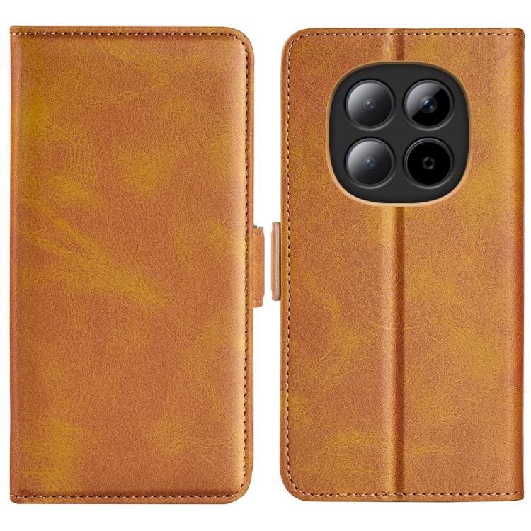 Dual-side Magnetic Buckle Horizontal Flip Leather Phone Case, For Xiaomi 13T, For Redmi A7 Pro 171mm / Poco C85x 5G, For Redmi Turbo 5 Max / Poco X8 Pro Max, For Redmi Turbo 5 5G / Poco X8 Pro 5G, For Redmi Note 15 Pro+ Global 163.3mm                  ...