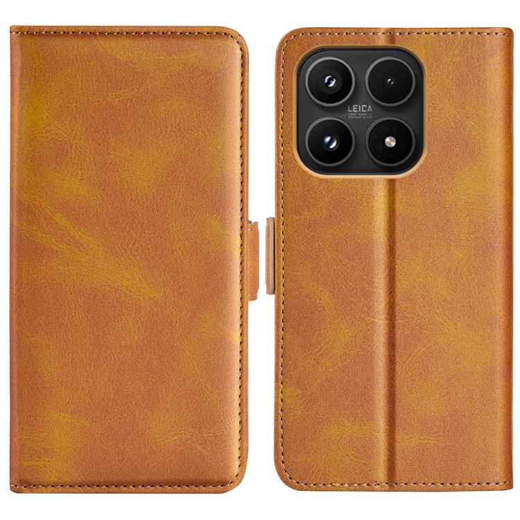 Dual-side Magnetic Buckle Horizontal Flip Leather Phone Case, For Xiaomi 17, For Xiaomi 15T Pro, For Xiaomi 15T, For Redmi A5 4G 173.3mm, For Redmi Note 14S 4G, For Redmi Note 14 4G 164.84mm, For Xiaomi 15 Ultra, For Xiaomi Poco M7 Pro 5G              ...