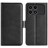 Dual-side Magnetic Buckle Horizontal Flip Leather Phone Case, For Redmi Note 15 4G / 5G Global 164mm, For Xiaomi Poco F8 Ultra 5G, For Xiaomi Poco F8 Pro 5G, For Redmi K80 Pro / Poco F7 Ultra, For Redmi K80 / Poco F7 Pro