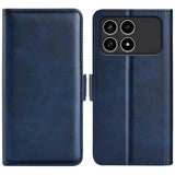 Dual-side Magnetic Buckle Horizontal Flip Leather Phone Case, For Redmi Note 15 4G / 5G Global 164mm, For Xiaomi Poco F8 Ultra 5G, For Xiaomi Poco F8 Pro 5G, For Redmi K80 Pro / Poco F7 Ultra, For Redmi K80 / Poco F7 Pro