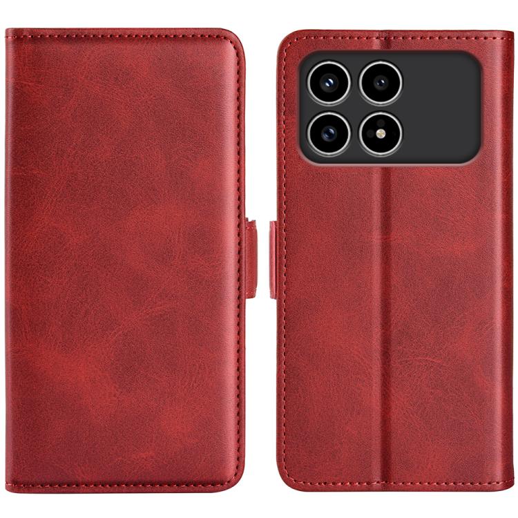 Dual-side Magnetic Buckle Horizontal Flip Leather Phone Case, For Xiaomi 13T, For Redmi A7 Pro 171mm / Poco C85x 5G, For Redmi Turbo 5 Max / Poco X8 Pro Max, For Redmi Turbo 5 5G / Poco X8 Pro 5G, For Redmi Note 15 Pro+ Global 163.3mm                  ...