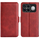 Dual-side Magnetic Buckle Horizontal Flip Leather Phone Case, For Xiaomi 13T, For Redmi A7 Pro 171mm / Poco C85x 5G, For Redmi Turbo 5 Max / Poco X8 Pro Max, For Redmi Turbo 5 5G / Poco X8 Pro 5G, For Redmi Note 15 Pro+ Global 163.3mm                  ...