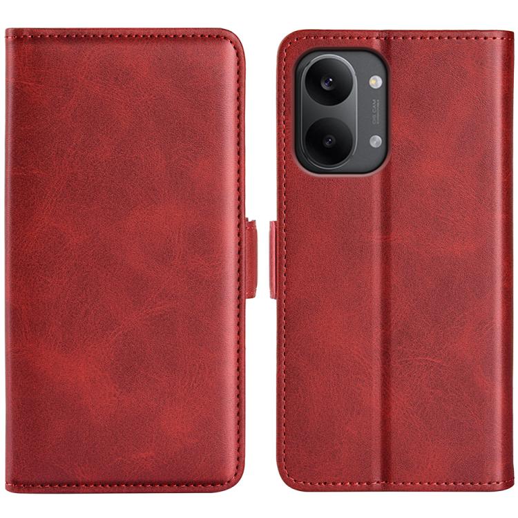 Dual-side Magnetic Buckle Horizontal Flip Leather Phone Case, For Xiaomi 13T, For Redmi A7 Pro 171mm / Poco C85x 5G, For Redmi Turbo 5 Max / Poco X8 Pro Max, For Redmi Turbo 5 5G / Poco X8 Pro 5G, For Redmi Note 15 Pro+ Global 163.3mm                  ...