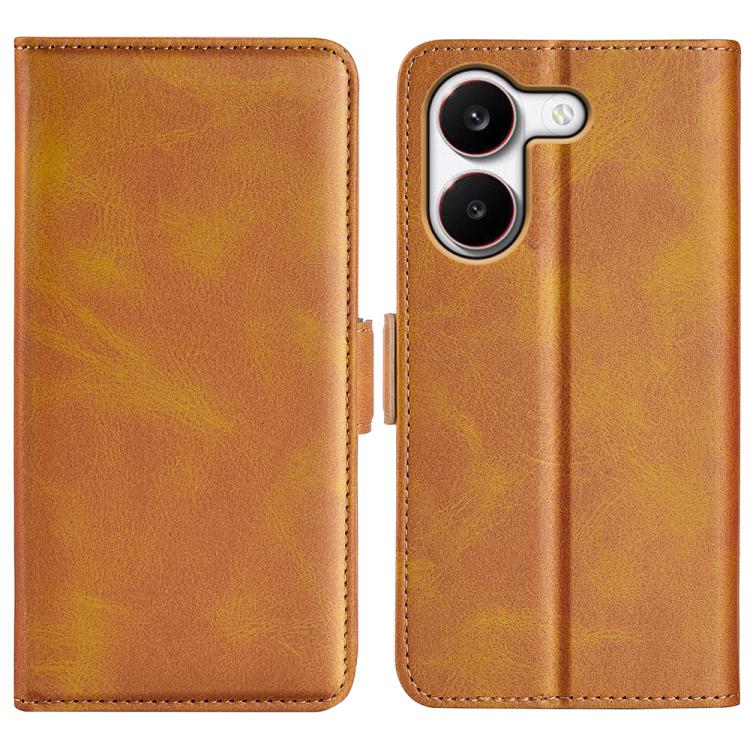 Dual-side Magnetic Buckle Horizontal Flip Leather Phone Case, For Xiaomi 13T, For Redmi A7 Pro 171mm / Poco C85x 5G, For Redmi Turbo 5 Max / Poco X8 Pro Max, For Redmi Turbo 5 5G / Poco X8 Pro 5G, For Redmi Note 15 Pro+ Global 163.3mm                  ...