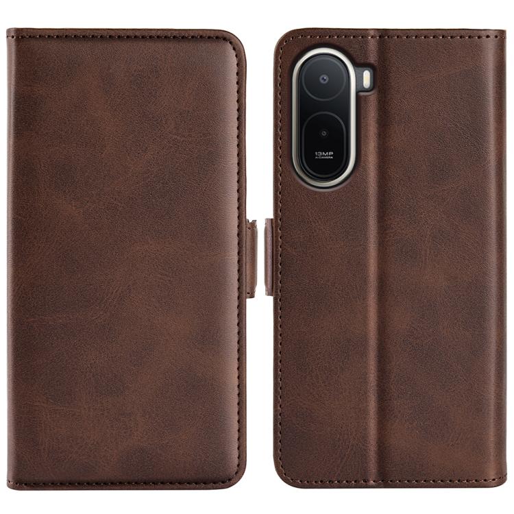 Dual-side Magnetic Buckle Horizontal Flip Leather Phone Case, For Xiaomi 13T, For Redmi A7 Pro 171mm / Poco C85x 5G, For Redmi Turbo 5 Max / Poco X8 Pro Max, For Redmi Turbo 5 5G / Poco X8 Pro 5G, For Redmi Note 15 Pro+ Global 163.3mm                  ...