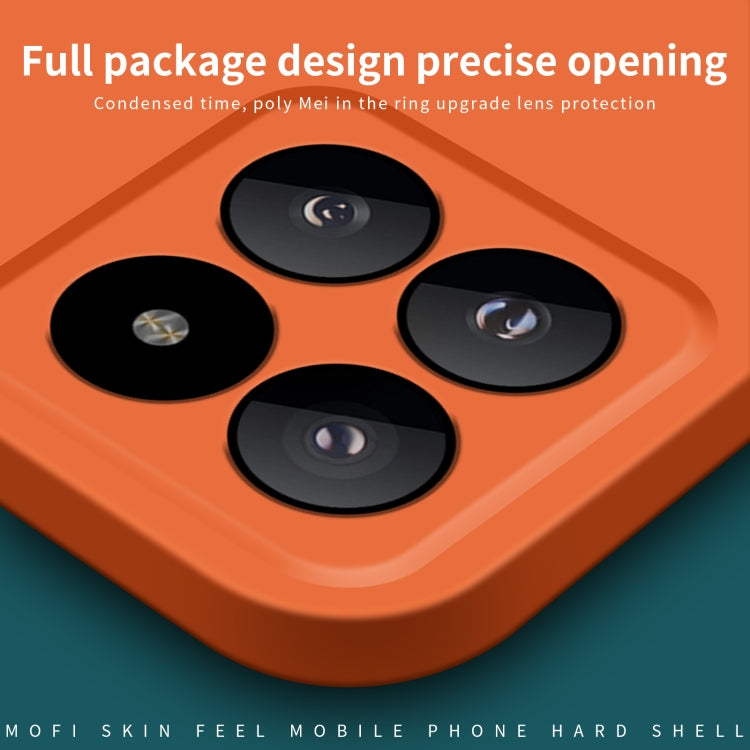 MOFI Qin Series Skin Feel All-inclusive PC Phone Case, For Xiaomi 14 Pro, For Xiaomi 14, For Xiaomi Redmi Note 13 5G, For Xiaomi Redmi Note 13 Pro+, For Xiaomi Redmi Note 13 Pro 5G