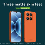 MOFI Qin Series Skin Feel All-inclusive PC Phone Case, For Xiaomi 17, For Xiaomi Civi 5 Pro, For Xiaomi 15s Pro, For Redmi Turbo 4 / Poco X7 Pro, For Xiaomi Redmi K80 Pro, For Xiaomi Redmi K80