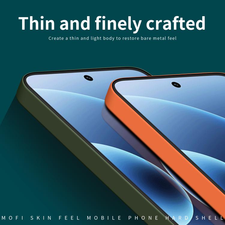 MOFI Qin Series Skin Feel All-inclusive PC Phone Case, For Xiaomi 17, For Xiaomi Civi 5 Pro, For Xiaomi 15s Pro, For Redmi Turbo 4 / Poco X7 Pro, For Xiaomi Redmi K80 Pro, For Xiaomi Redmi K80