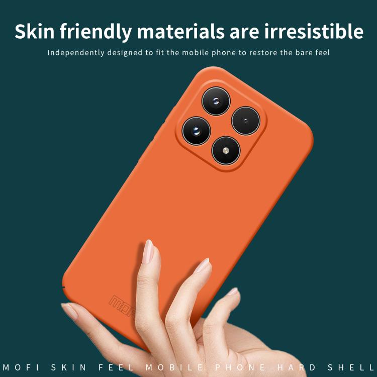 MOFI Qin Series Skin Feel All-inclusive PC Phone Case, For Xiaomi 17, For Xiaomi Civi 5 Pro, For Xiaomi 15s Pro, For Redmi Turbo 4 / Poco X7 Pro, For Xiaomi Redmi K80 Pro, For Xiaomi Redmi K80
