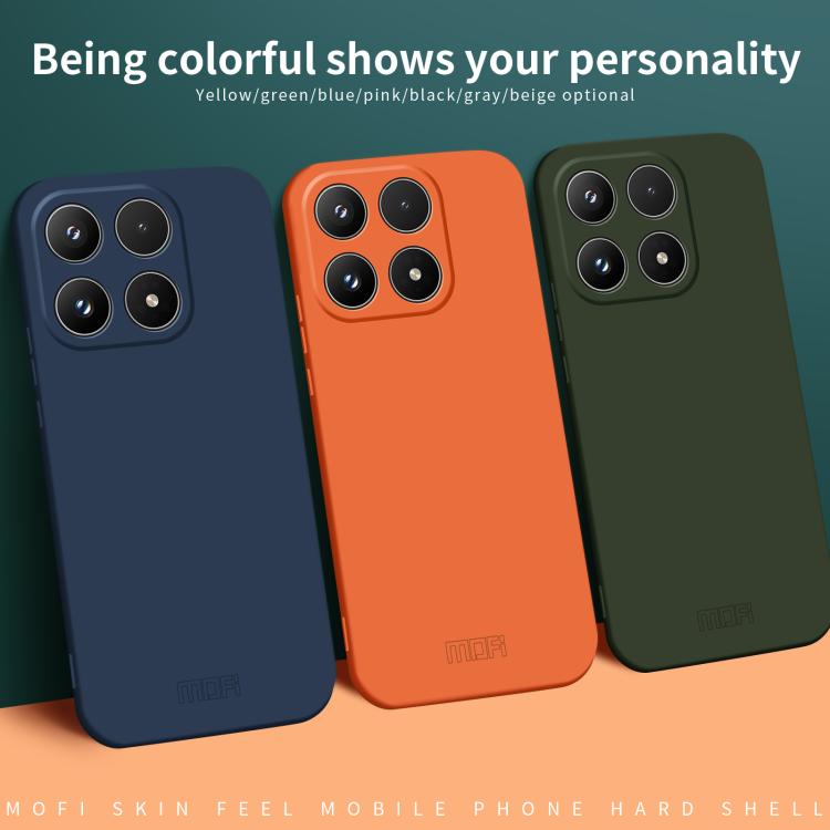 MOFI Qin Series Skin Feel All-inclusive PC Phone Case, For Xiaomi 17, For Xiaomi Civi 5 Pro, For Xiaomi 15s Pro, For Redmi Turbo 4 / Poco X7 Pro, For Xiaomi Redmi K80 Pro, For Xiaomi Redmi K80
