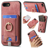 Retro Splitable Magnetic Card Bag Leather Phone Case, For iPhone 11, For iPhone 11 Pro, For iPhone X / XS, For iPhone XR, For iPhone XS Max, For iPhone 7 Plus / 8 Plus, For iPhone 6 Plus / 6s Plus, For iPhone 6 / 6s