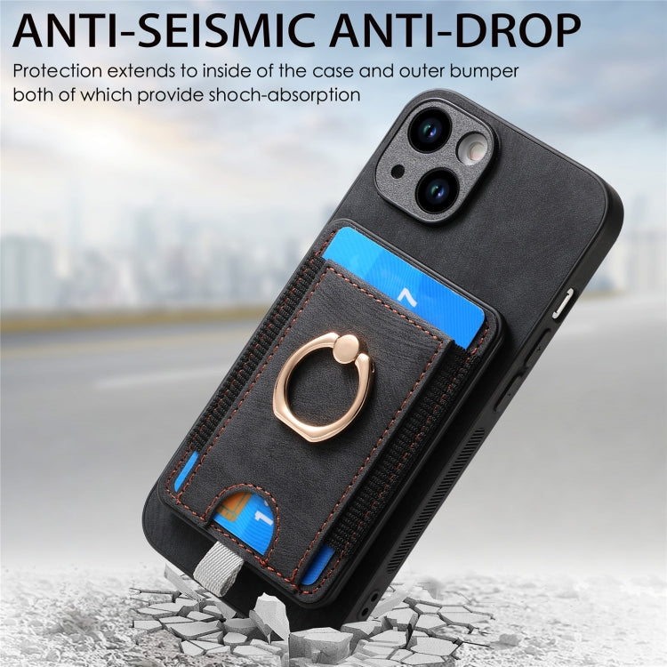 Retro Splitable Magnetic Card Bag Leather Phone Case, For iPhone 7 / 8/ SE 2022, For iPhone 13 Pro Max, For iPhone 13 Pro, For iPhone 13, For iPhone 12, For iPhone 12 Pro Max, For iPhone 12 Pro, For iPhone 11 Pro  Max