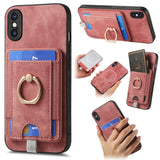 Retro Splitable Magnetic Card Bag Leather Phone Case, For iPhone 11, For iPhone 11 Pro, For iPhone X / XS, For iPhone XR, For iPhone XS Max, For iPhone 7 Plus / 8 Plus, For iPhone 6 Plus / 6s Plus, For iPhone 6 / 6s