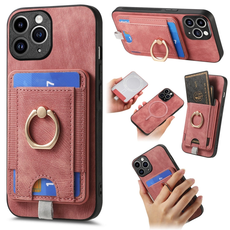 Retro Splitable Magnetic Card Bag Leather Phone Case, For iPhone 11, For iPhone 11 Pro, For iPhone X / XS, For iPhone XR, For iPhone XS Max, For iPhone 7 Plus / 8 Plus, For iPhone 6 Plus / 6s Plus, For iPhone 6 / 6s