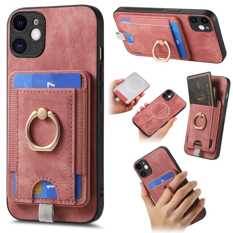 Retro Splitable Magnetic Card Bag Leather Phone Case, For iPhone 7 / 8/ SE 2022, For iPhone 13 Pro Max, For iPhone 13 Pro, For iPhone 13, For iPhone 12, For iPhone 12 Pro Max, For iPhone 12 Pro, For iPhone 11 Pro  Max