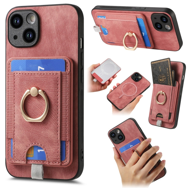 Retro Splitable Magnetic Card Bag Leather Phone Case, For iPhone 15 Pro Max, For iPhone 15 Pro, For iPhone 15 Plus, For iPhone 15, For iPhone 14 Plus, For iPhone 14, For iPhone 14 Pro, For iPhone 14 Pro Max