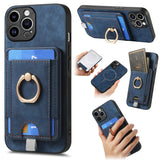Retro Splitable Magnetic Card Bag Leather Phone Case, For iPhone 15 Pro Max, For iPhone 15 Pro, For iPhone 15 Plus, For iPhone 15, For iPhone 14 Plus, For iPhone 14, For iPhone 14 Pro, For iPhone 14 Pro Max