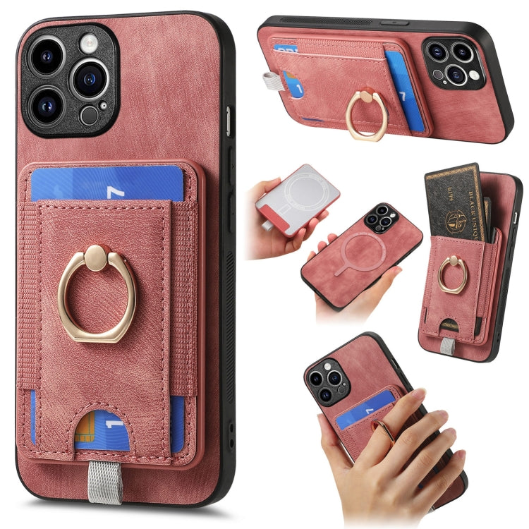 Retro Splitable Magnetic Card Bag Leather Phone Case, For iPhone 15 Pro Max, For iPhone 15 Pro, For iPhone 15 Plus, For iPhone 15, For iPhone 14 Plus, For iPhone 14, For iPhone 14 Pro, For iPhone 14 Pro Max