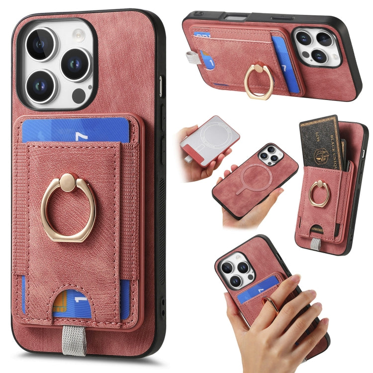 Retro Splitable Magnetic Card Bag Leather Phone Case, For iPhone 17 Pro Max, For iPhone 17 Pro, For iPhone 17, For iPhone Air, For iPhone 16 Pro Max, For iPhone 16 Pro, For iPhone 16 Plus, For  iPhone 16