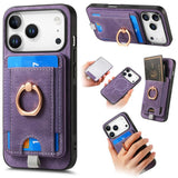 Retro Splitable Magnetic Card Bag Leather Phone Case, For iPhone 17 Pro Max, For iPhone 17 Pro, For iPhone 17, For iPhone Air, For iPhone 16 Pro Max, For iPhone 16 Pro, For iPhone 16 Plus, For  iPhone 16