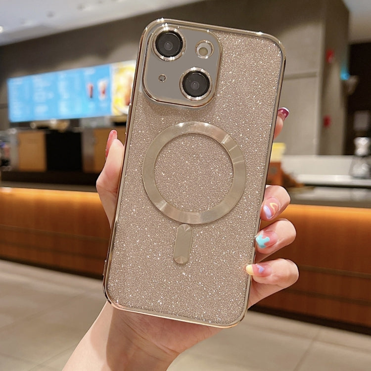 Glitter Electroplating MagSafe TPU Phone Case, For iPhone 15, For iPhone 14 Plus, For iPhone 14, For iPhone 14 Pro, For iPhone 14 Pro Max, For iPhone SE 2022 / 7 / 8