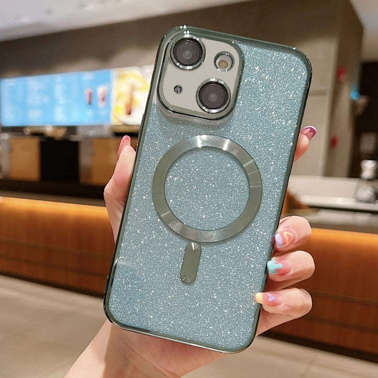 Glitter Electroplating MagSafe TPU Phone Case, For iPhone 15, For iPhone 14 Plus, For iPhone 14, For iPhone 14 Pro, For iPhone 14 Pro Max, For iPhone SE 2022 / 7 / 8