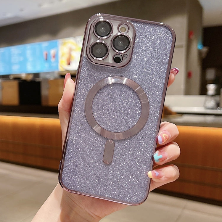 Glitter Electroplating MagSafe TPU Phone Case, For iPhone 15, For iPhone 14 Plus, For iPhone 14, For iPhone 14 Pro, For iPhone 14 Pro Max, For iPhone SE 2022 / 7 / 8
