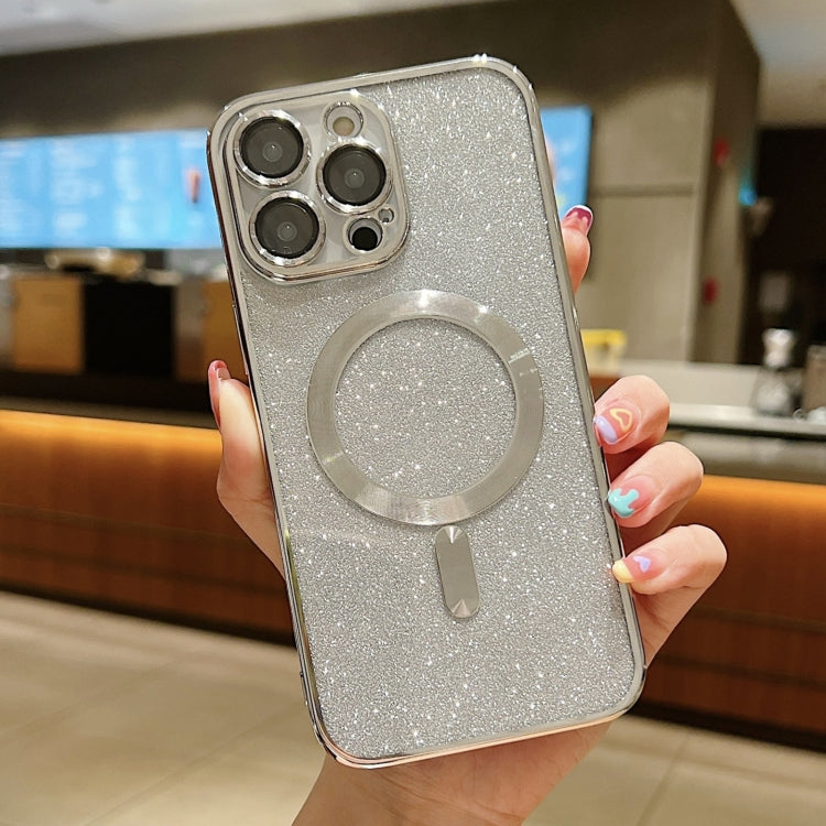 Glitter Electroplating MagSafe TPU Phone Case, For iPhone 15, For iPhone 14 Plus, For iPhone 14, For iPhone 14 Pro, For iPhone 14 Pro Max, For iPhone SE 2022 / 7 / 8