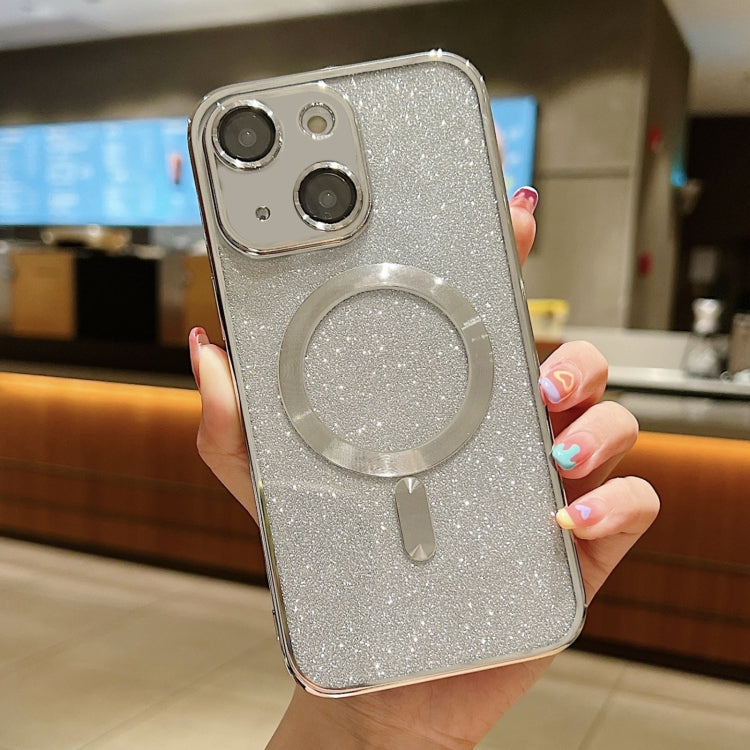 Glitter Electroplating MagSafe TPU Phone Case, For iPhone 13 Pro Max, For iPhone 13 Pro, For iPhone 13, For iPhone 12, For iPhone 12 Pro Max, For iPhone 12 Pro