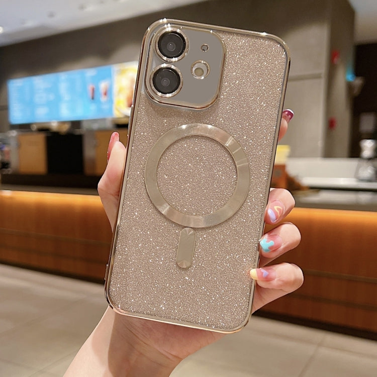 Glitter Electroplating MagSafe TPU Phone Case, For iPhone 13 Pro Max, For iPhone 13 Pro, For iPhone 13, For iPhone 12, For iPhone 12 Pro Max, For iPhone 12 Pro