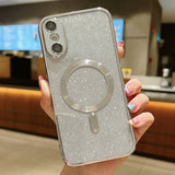 Glitter Electroplating MagSafe TPU Phone Case, For iPhone 11 Pro Max, For iPhone 11, For iPhone 11 Pro, For iPhone X / XS, For iPhone XR, For iPhone XS Max
