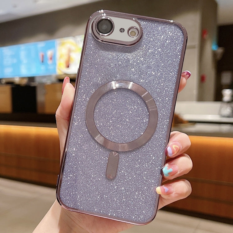 Glitter Electroplating MagSafe TPU Phone Case, For iPhone 15, For iPhone 14 Plus, For iPhone 14, For iPhone 14 Pro, For iPhone 14 Pro Max, For iPhone SE 2022 / 7 / 8