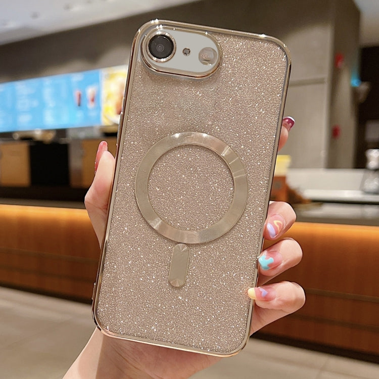 Glitter Electroplating MagSafe TPU Phone Case, For iPhone 15, For iPhone 14 Plus, For iPhone 14, For iPhone 14 Pro, For iPhone 14 Pro Max, For iPhone SE 2022 / 7 / 8