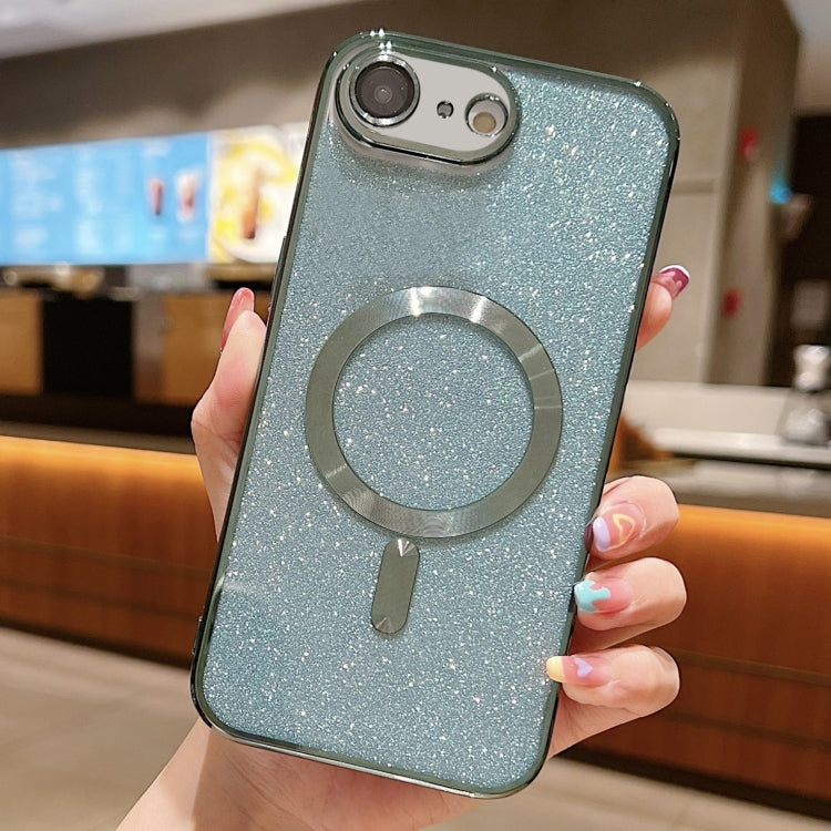 Glitter Electroplating MagSafe TPU Phone Case, For iPhone 15, For iPhone 14 Plus, For iPhone 14, For iPhone 14 Pro, For iPhone 14 Pro Max, For iPhone SE 2022 / 7 / 8