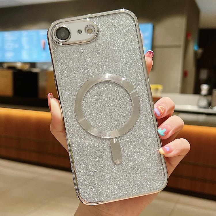 Glitter Electroplating MagSafe TPU Phone Case, For iPhone 17e / 16e, For iPhone 17 Pro Max, For iPhone 17 Pro, For iPhone 17, For iPhone Air, For iPhone 16 Pro Max
