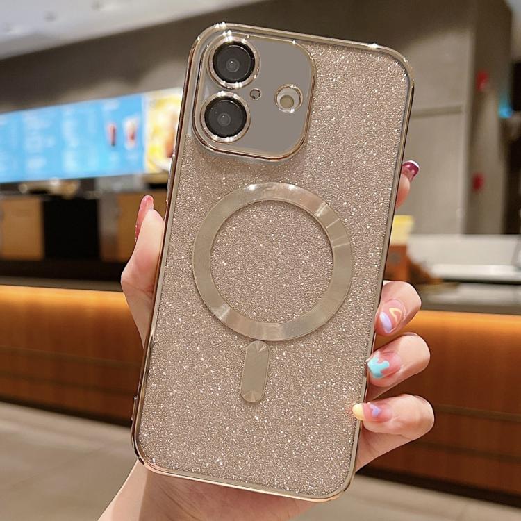 Glitter Electroplating MagSafe TPU Phone Case, For iPhone 17e / 16e, For iPhone 17 Pro Max, For iPhone 17 Pro, For iPhone 17, For iPhone Air, For iPhone 16 Pro Max