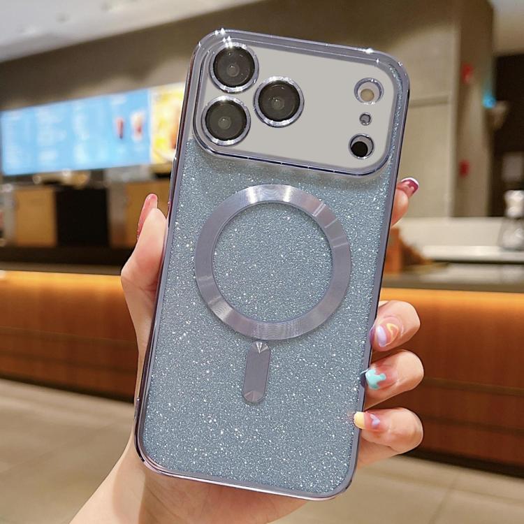 Glitter Electroplating MagSafe TPU Phone Case, For iPhone 17e / 16e, For iPhone 17 Pro Max, For iPhone 17 Pro, For iPhone 17, For iPhone Air, For iPhone 16 Pro Max