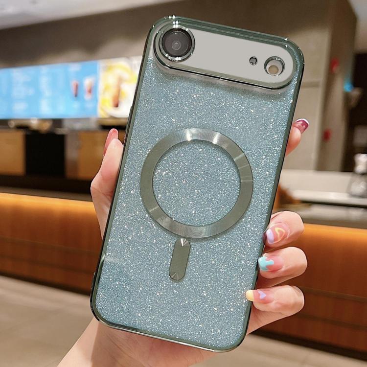 Glitter Electroplating MagSafe TPU Phone Case, For iPhone 17e / 16e, For iPhone 17 Pro Max, For iPhone 17 Pro, For iPhone 17, For iPhone Air, For iPhone 16 Pro Max