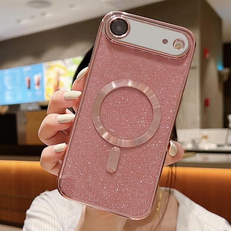 Glitter Electroplating MagSafe TPU Phone Case, For iPhone 17e / 16e, For iPhone 17 Pro Max, For iPhone 17 Pro, For iPhone 17, For iPhone Air, For iPhone 16 Pro Max